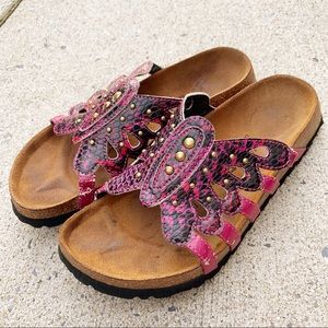 Birkenstock Betula Pink Butterfly